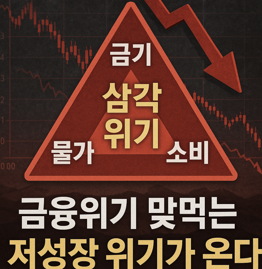 금리·물가·소비의 삼각 위기 (스태그플레이션, 내수, 금융불안)