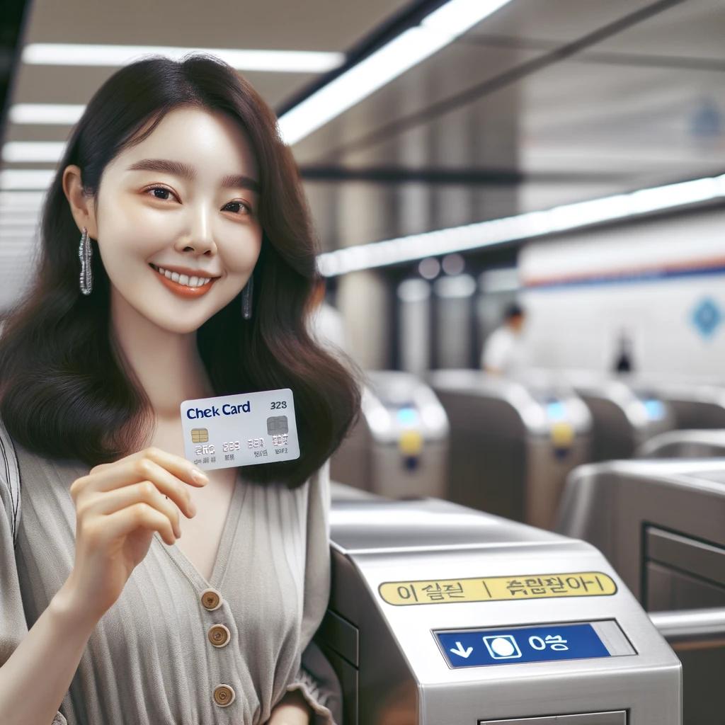 체크카드 교통카드기능