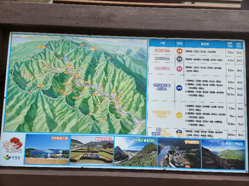 강천산군립공원 등산코스