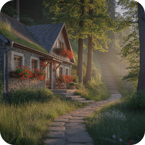 숲나들e 예약 방법(자연이미지)