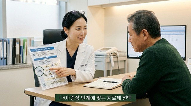 파킨슨병 치료 단계 처방 기준"