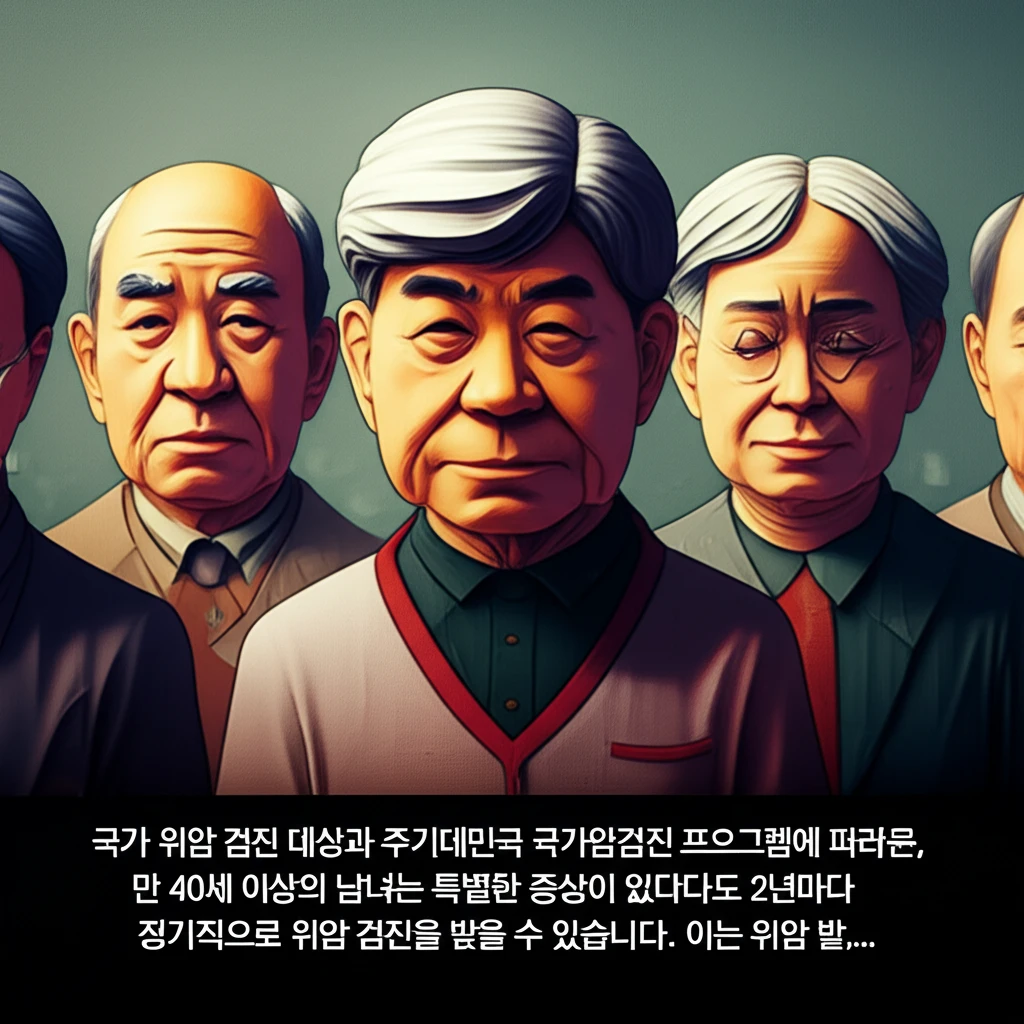 위암 검진 꼭 받아야 할 때! 대상 ..