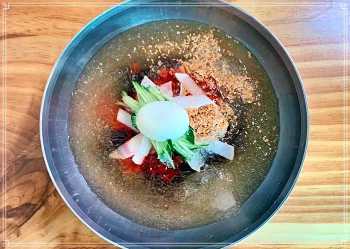 인천 화평동 맛집 수박냉면, 세숫대야 냉면