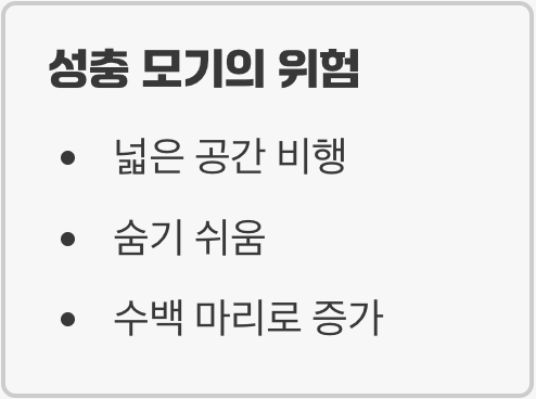 3. 날기 전이 박멸 골든타임