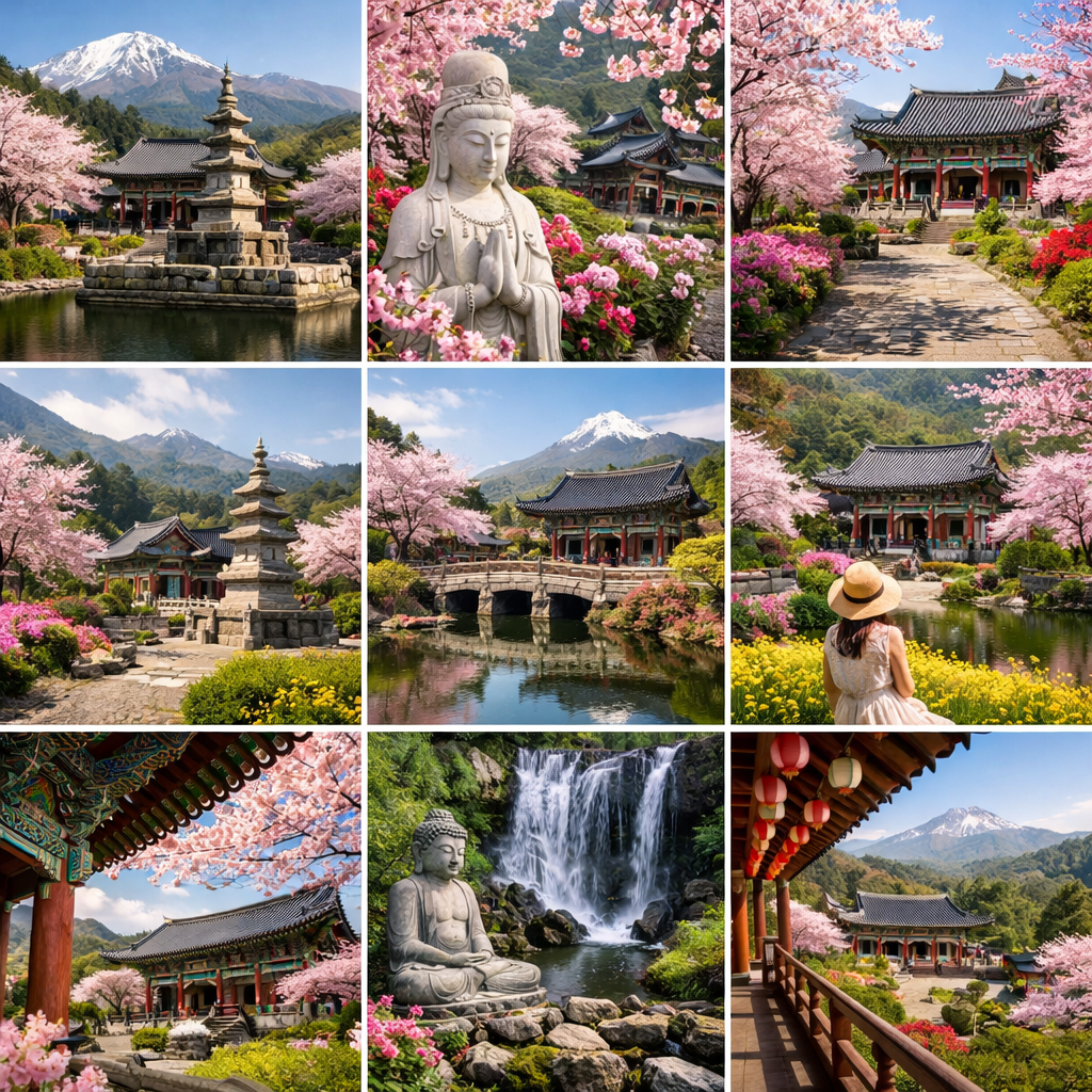 제주도 사찰 여행 사진