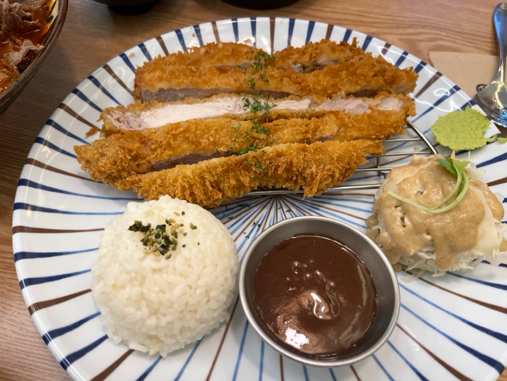오유미당 가산점 등심카츠