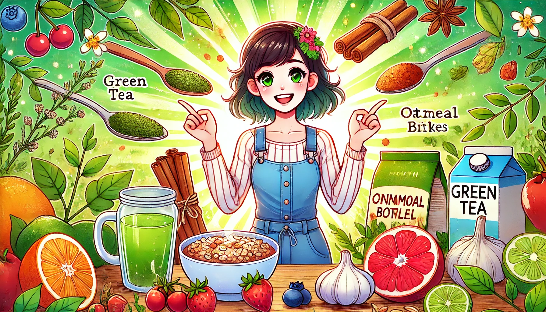 비만 예방을 위한 약초와 음식 추천 자연과 함께 건강 지키기