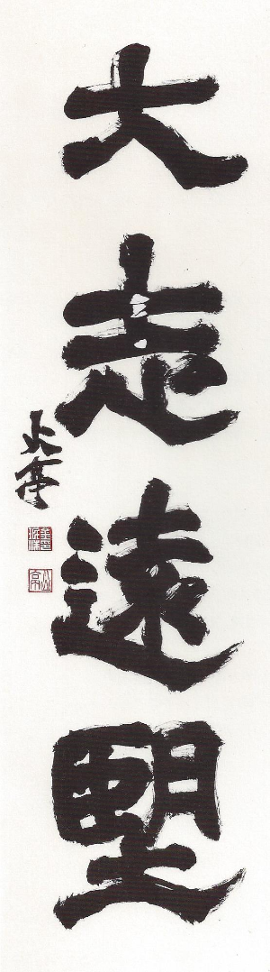 大志遠望 (대지원망), 큰 뜻을 품고 멀리 바라본다