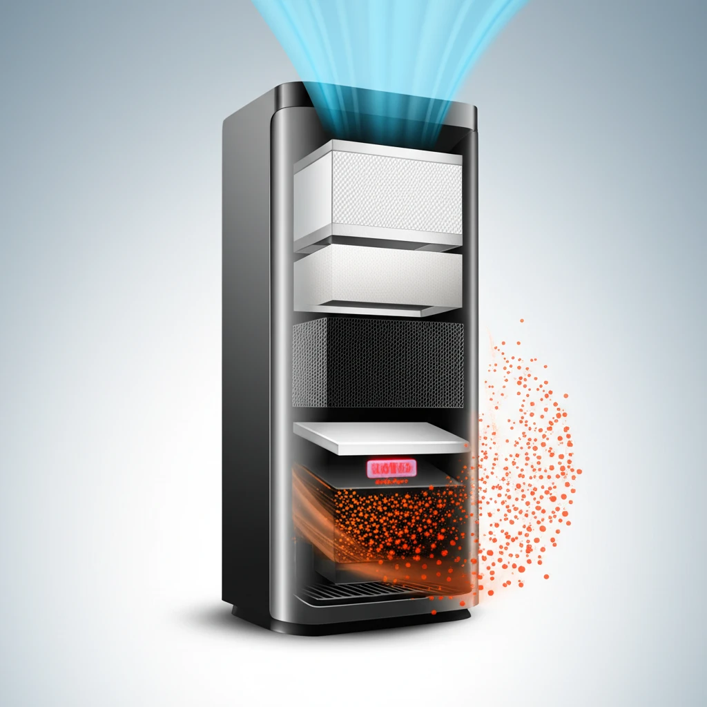 30평대 아파트 공기청정기 용량 결정..