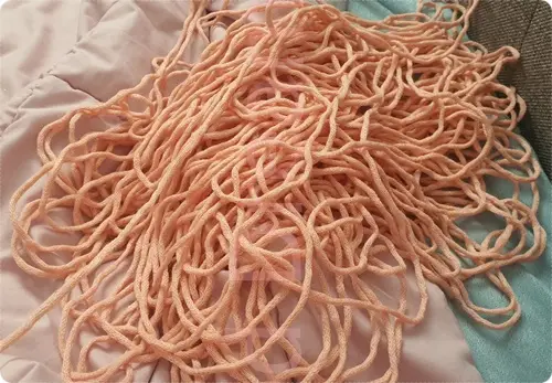 디어크로쉐 DIY 진달래꽃 리본 가방