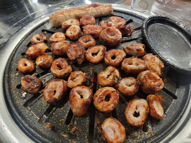 수원 우만동 막창 맛집-국가대표 부속구이 월드컵 본점 