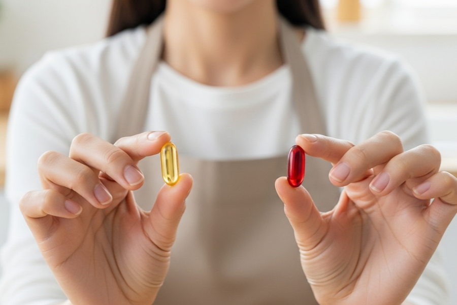 오메가3와 크릴오일, 핵심 성분, 흡수율, 차이점 전격 비교