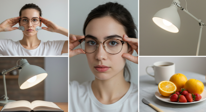 노안 관리를 위한 종합적인 생활습관