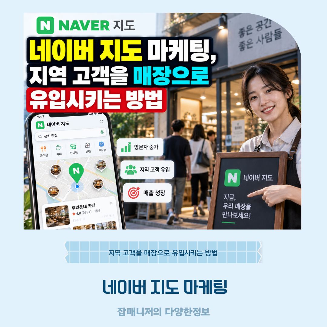 네이버 지도 마케팅, 지역 고객을 매장으로 유입시키는 방법
