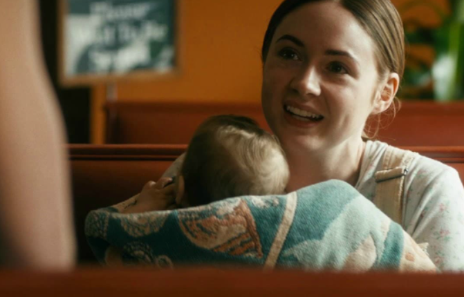 천국에서 무덤까지 식당안에서 있다