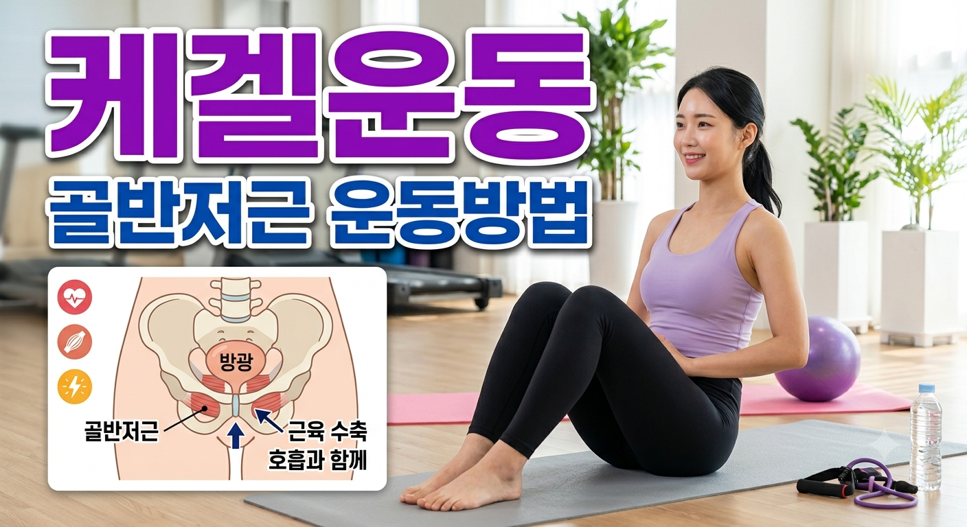케겔운동 골바저근 운동방법