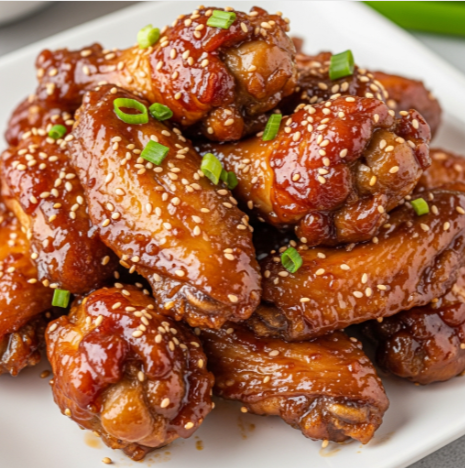 접시에 맛있게 놓인 단짠 닭봉 조림