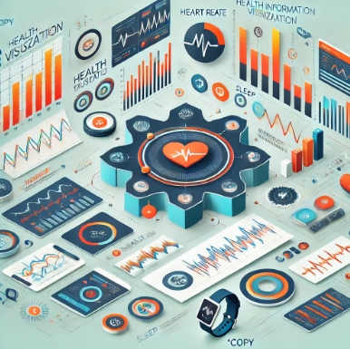건강 정보 시각화 도구 활용, 건강 상태 한눈에 파악하기 관련 사진