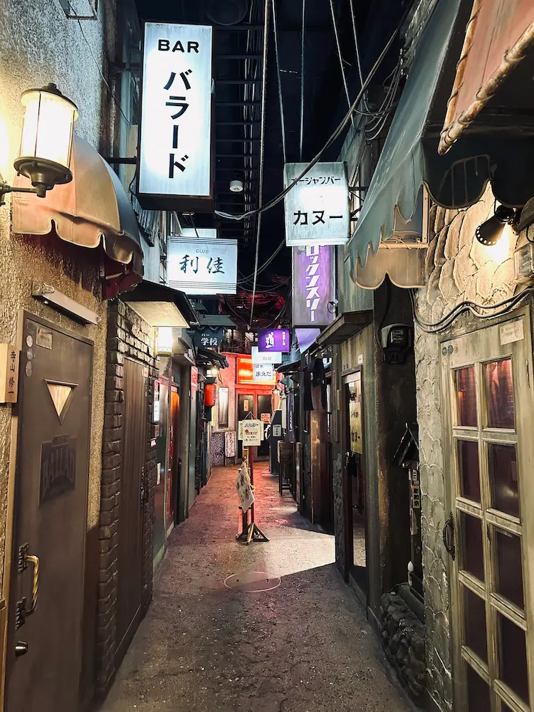 라멘 거리 모습 사진
