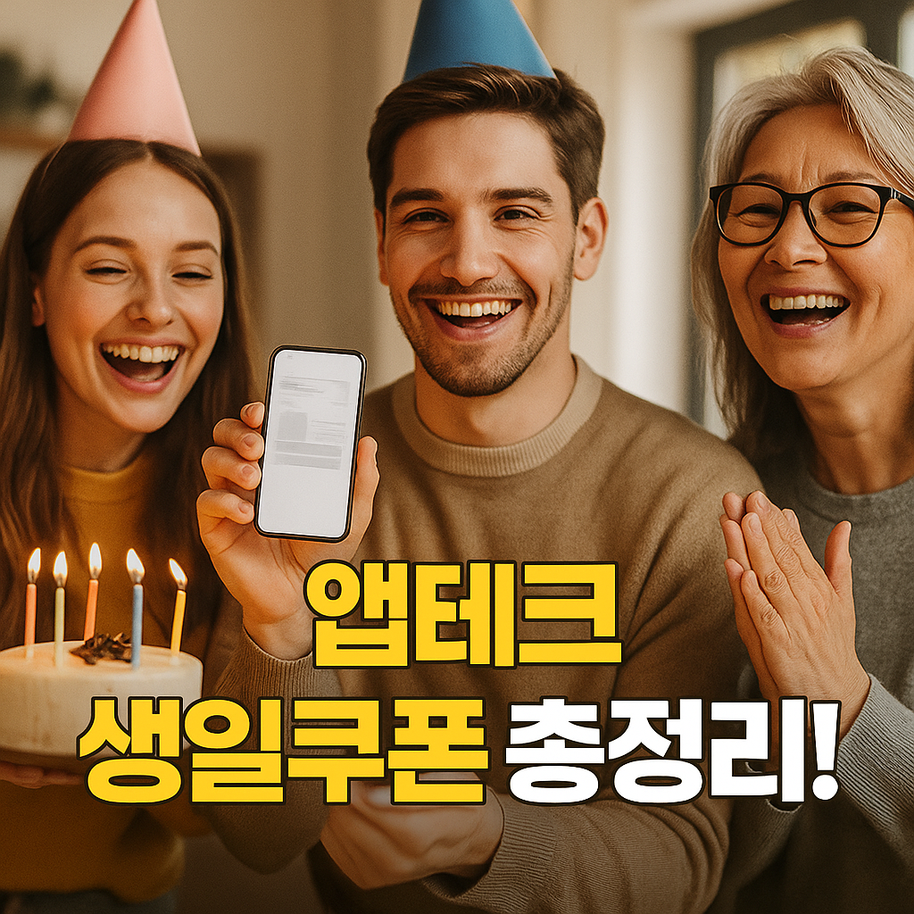 앱테크 생일쿠폰 총정리