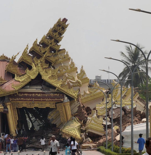 미얀마 지진 위치 피해 및 방콕 건물 붕괴 영상 - 국가비상사태