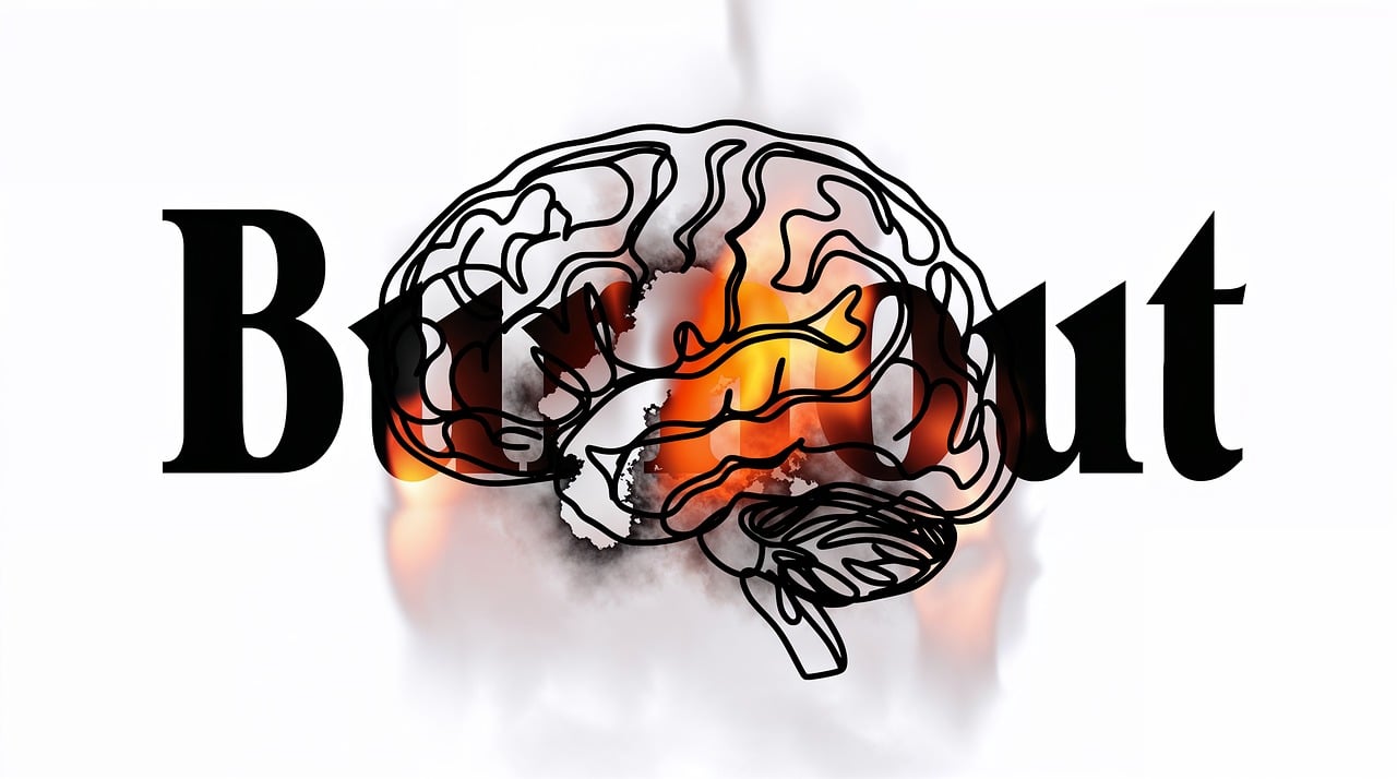 번아웃 관련 사진