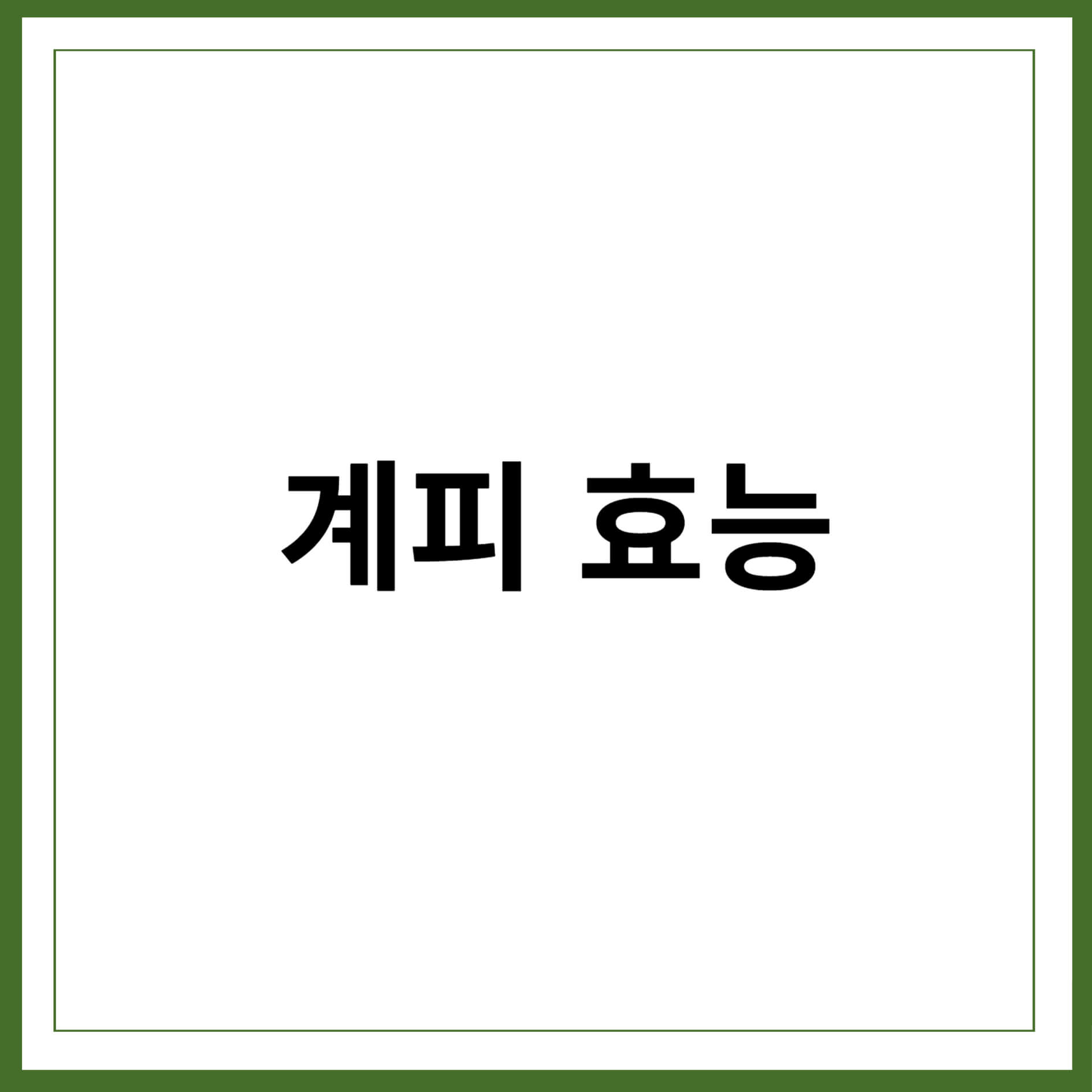 계피효능
