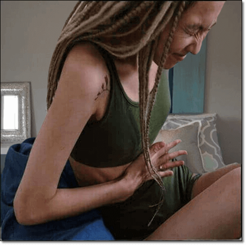 배아픈 장염 환자