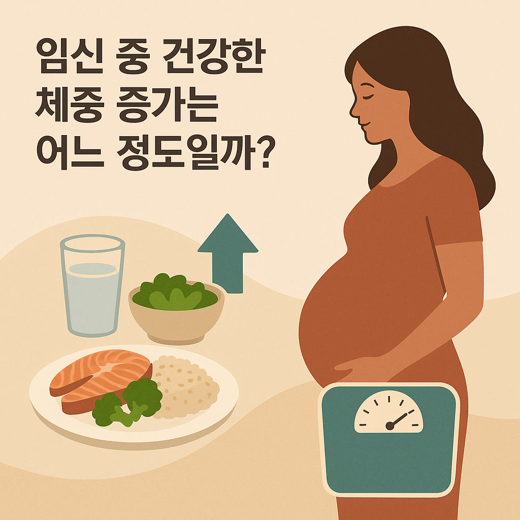 임산부 체중 증가 관련 이미지