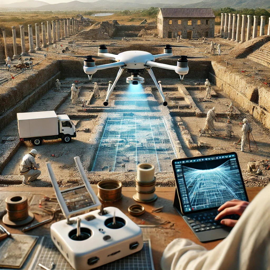 고고학 조사에서 드론의 역할과 활용법(이유,활용 방법,추천 모델)