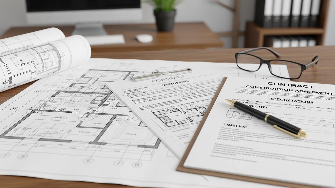 인테리어공사 양해 문구