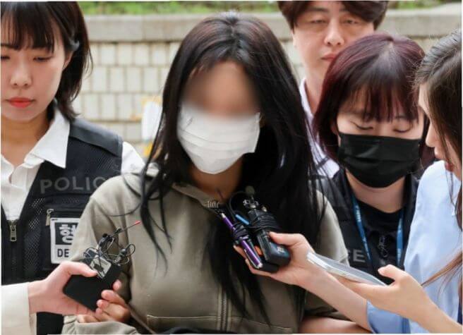 협박녀의 법정진술