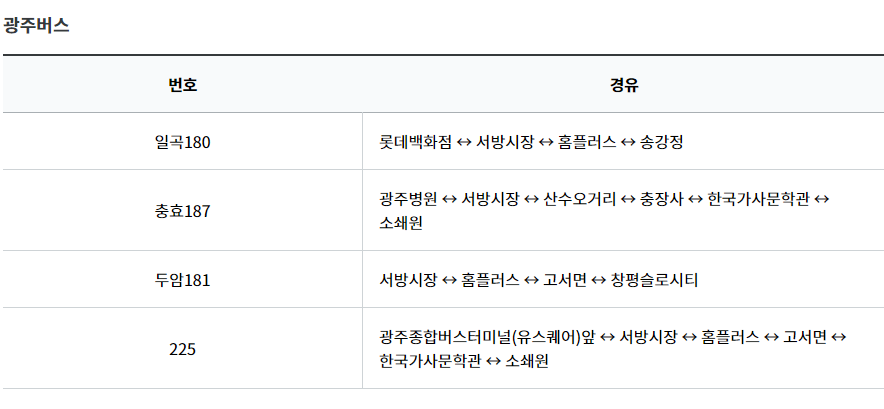 담양대나무축제 기본일정