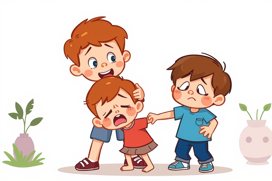 둘째를 질투하는 첫째아이