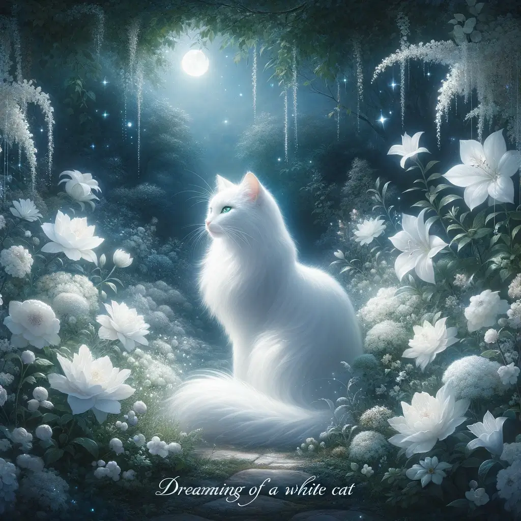 하얀 고양이 꿈 해몽