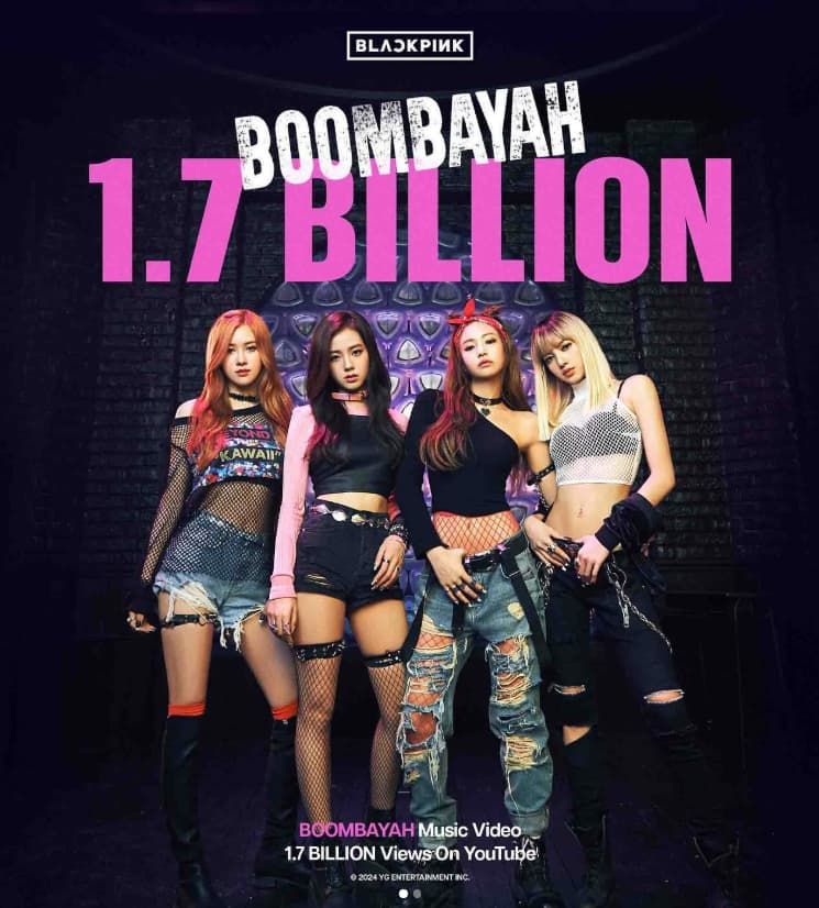 블랙핑크 멤버 전원의 모습