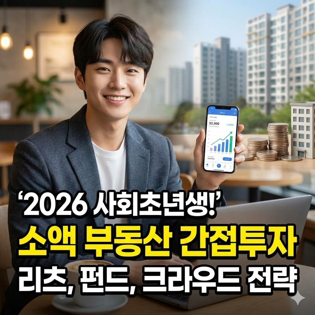 사회초년생을 위한 소액으로 시작하는 부동산 간접투자 전략 2026