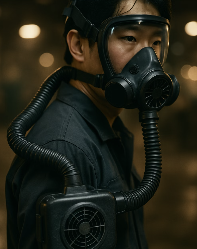 숨쉬는 자유, 송기마스크의 원리