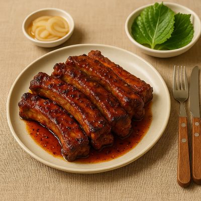 등갈비 구이