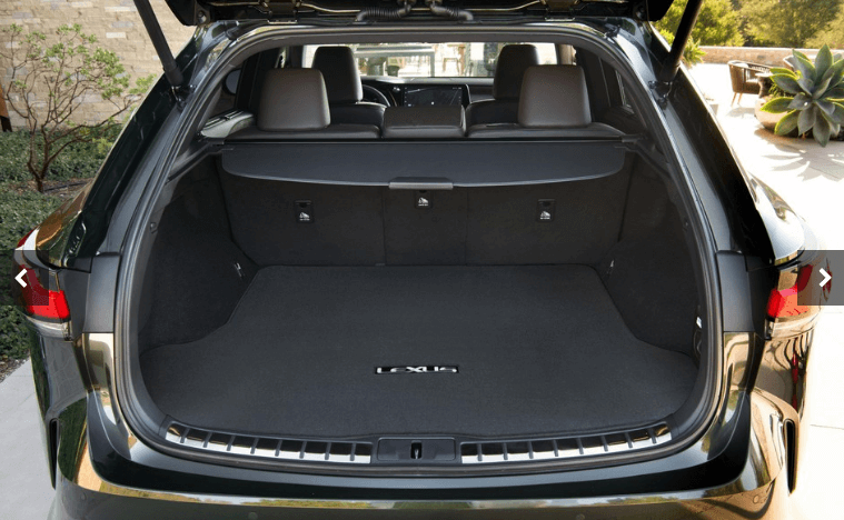 2023 년 렉서스 RX 하이브리드 화물공간