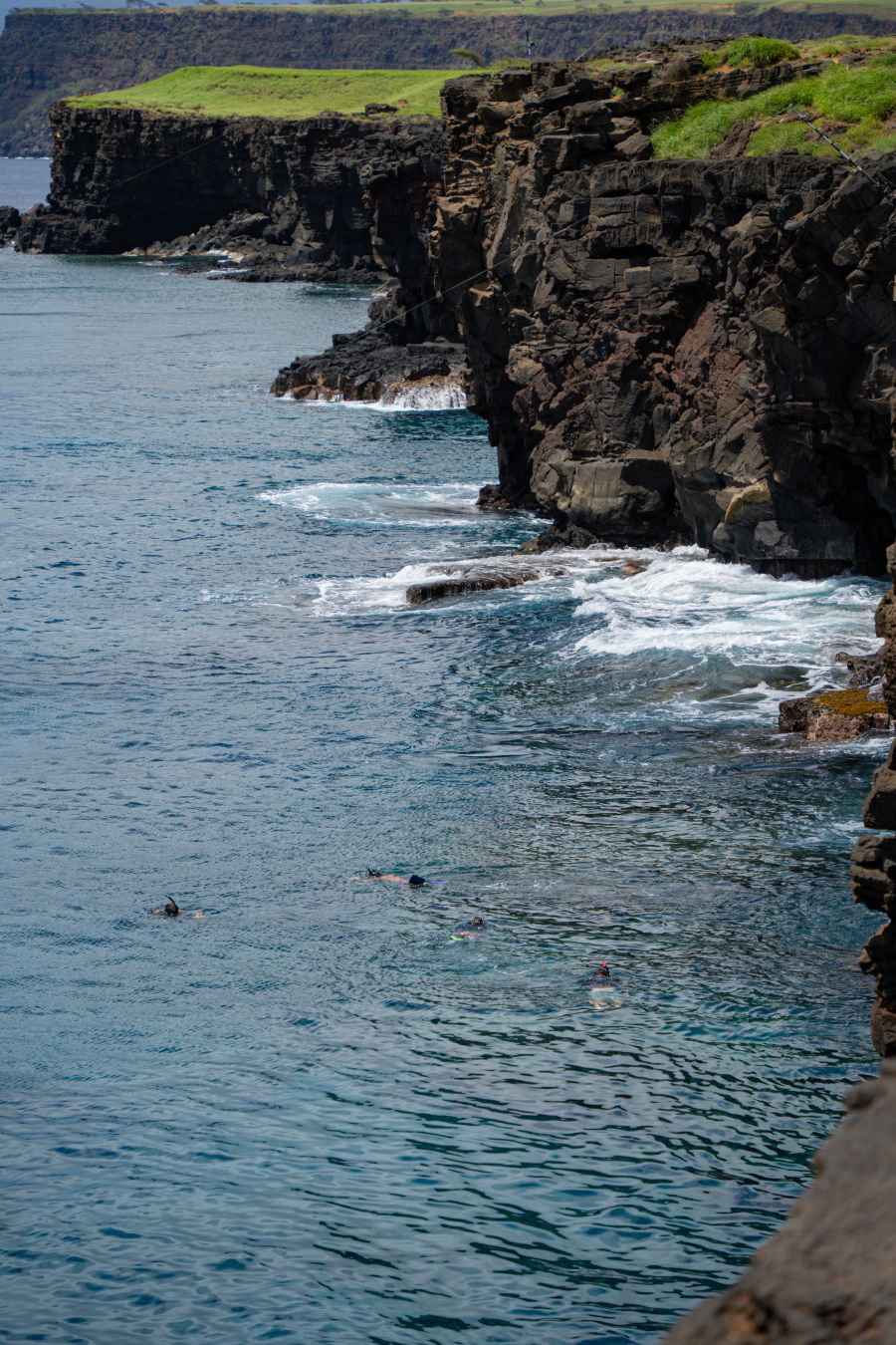 하와이 사우스 포인트 바다 수영