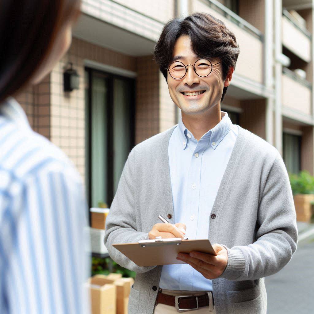 주택관리사 시험일정 할아버지와 대화하는 50대 남성 주택관리사2