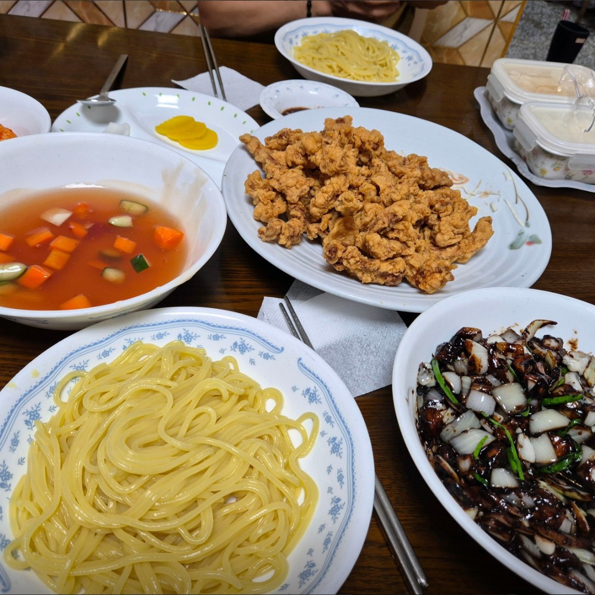 아산 목화반점 메뉴