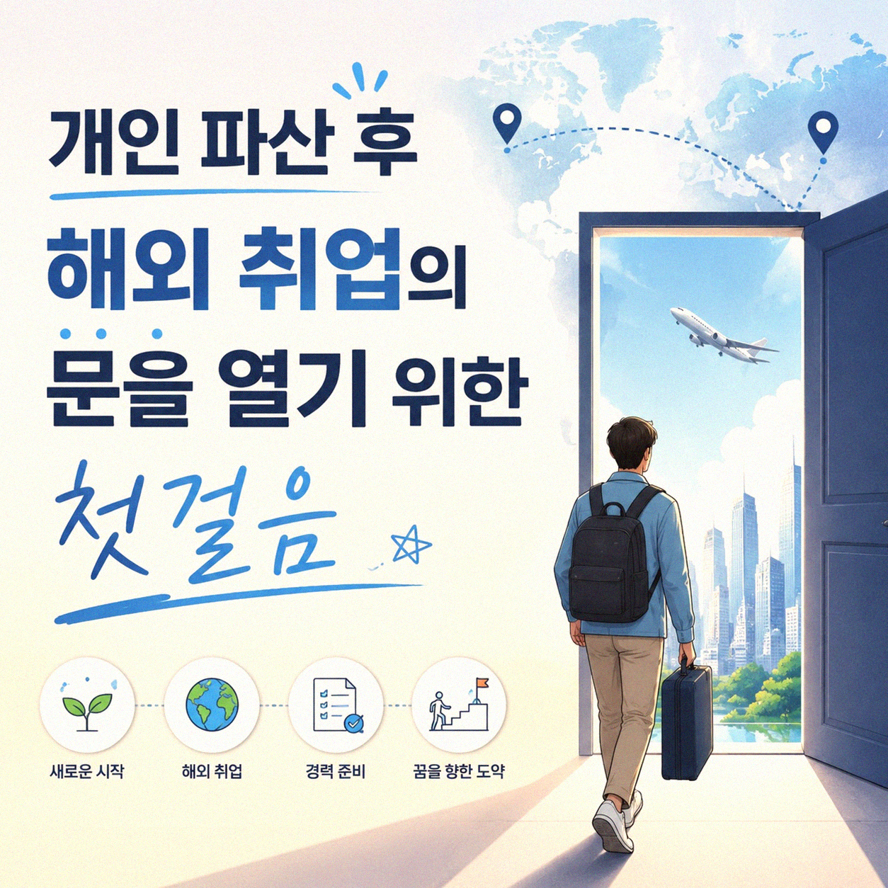 개인 파산 경험 후 해외 취업 알아보기
