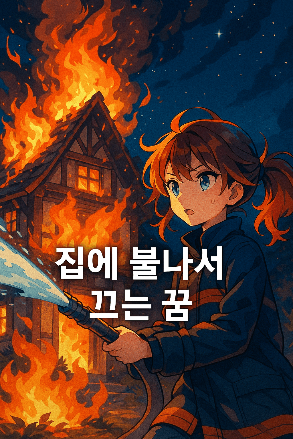 집에 불나서 끄는 꿈