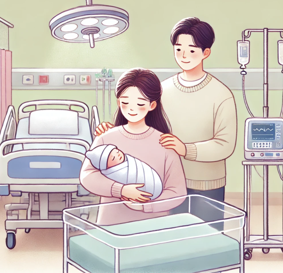 출산 관련의 사진