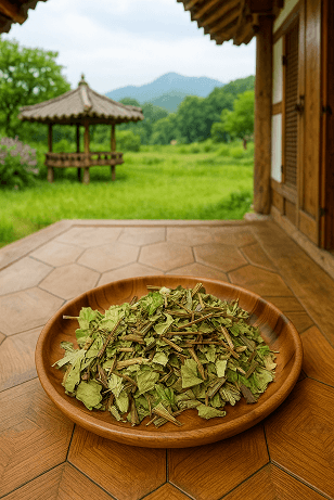 삼백초 건조