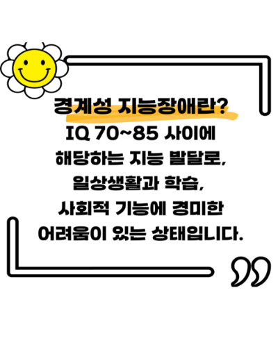 경계성 지능장애