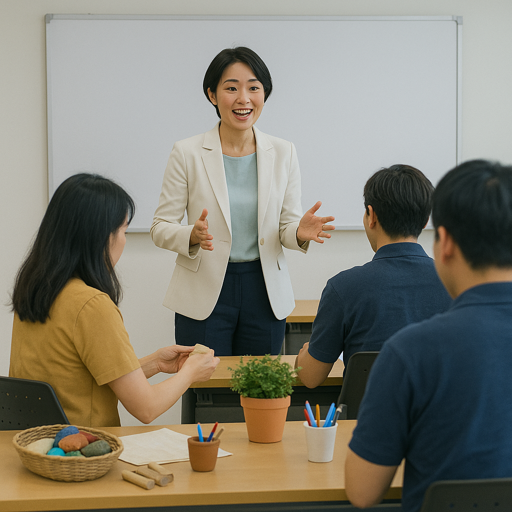 강사와 교육생 사진