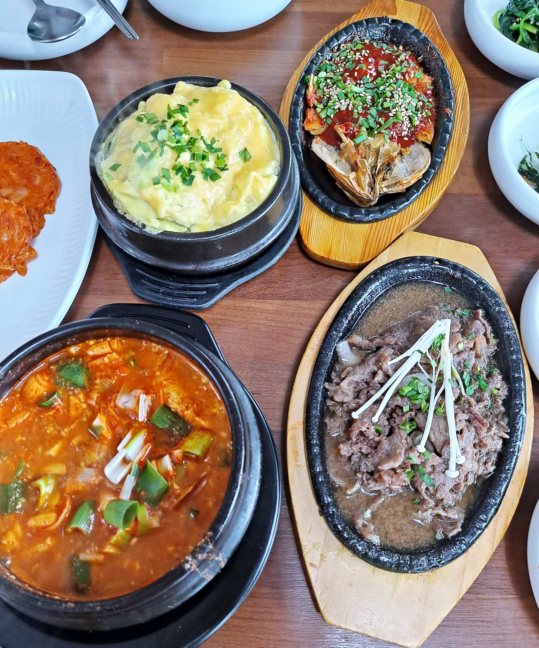 청설 메인요리들